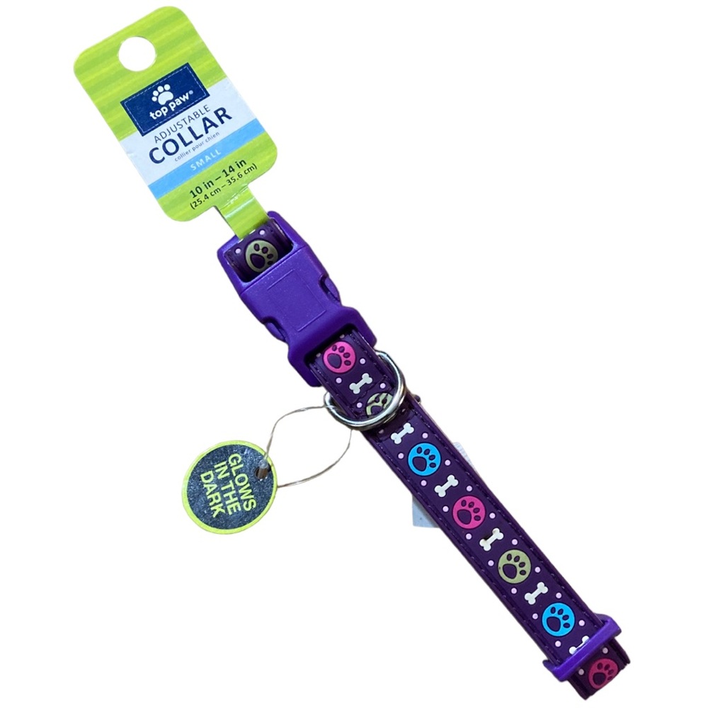 Small glow in the dark collar